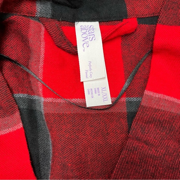 Cozy Buffalo Check Flannel Robe - Picture 9 of 9